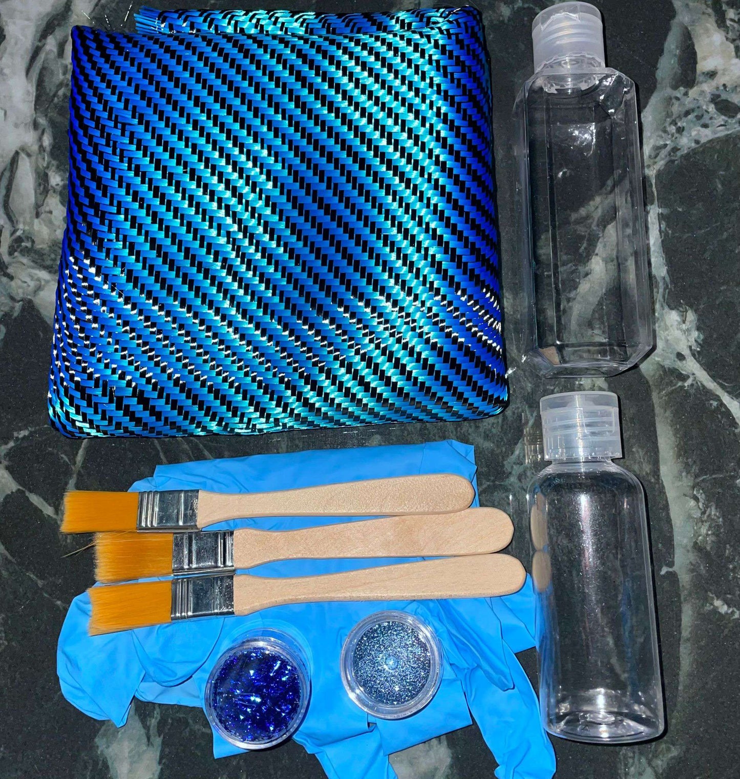 DIY hiilikuitu valmissetti